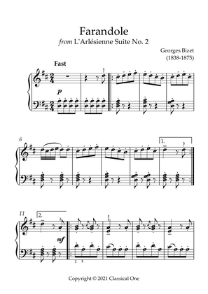 Bizet - Farandole(With Note name)
