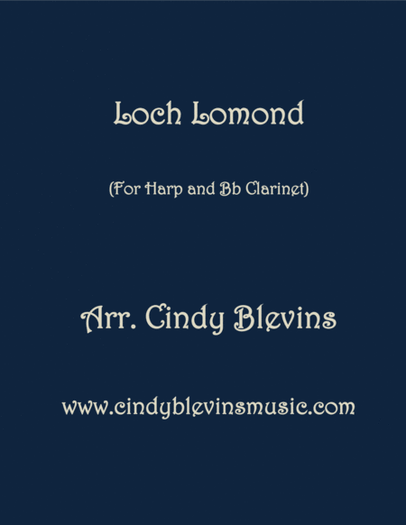Loch Lomond, arranged for Harp and Bb Clarinet image number null