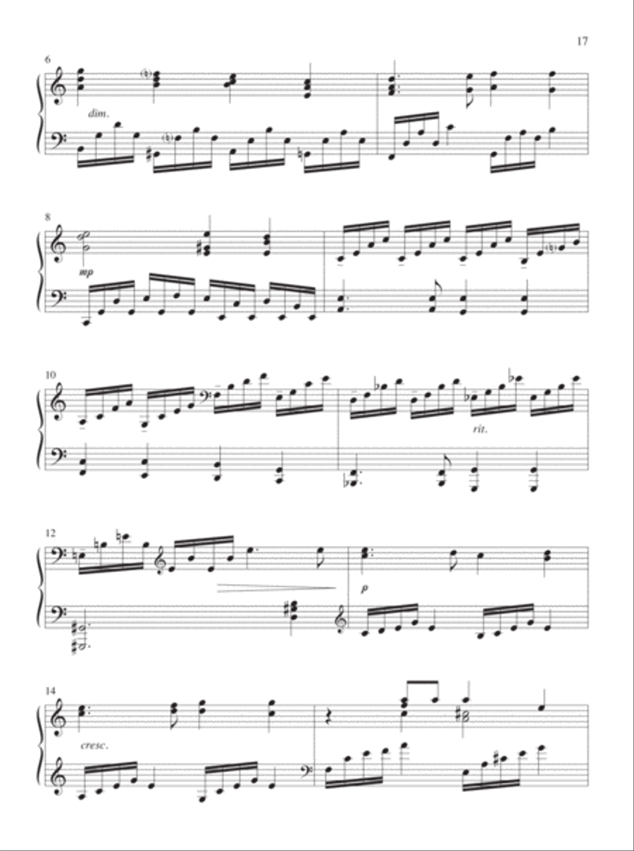 The Wondrous Cross Piano Solo scores gallery preview page 9