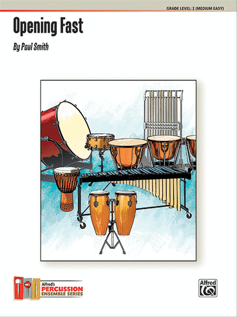 Opening Fast Opening Fast Percussion Ensemble scores gallery preview page 1