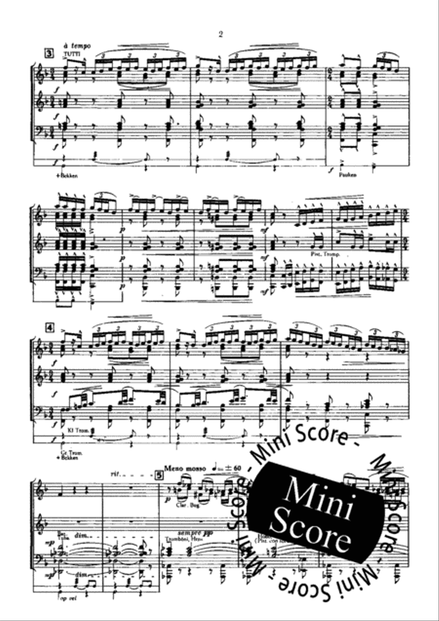 Persiflages Concert Band scores gallery preview page 4