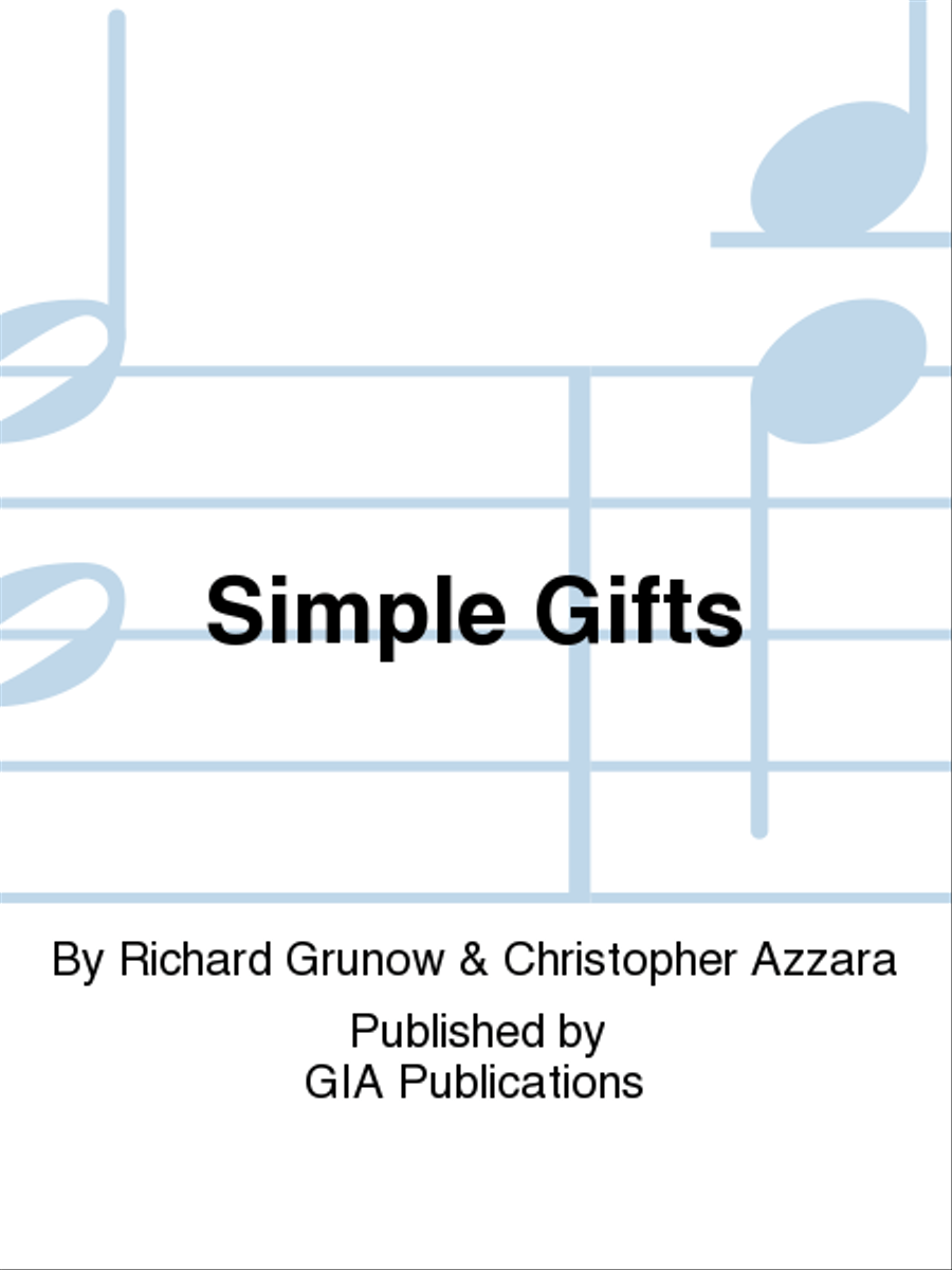 Simple Gifts Simple Gifts CD scores gallery preview page 1