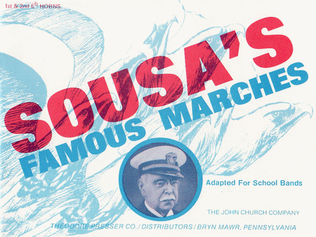 Book cover for Sousa's Famous Marches - 1st & 2nd Eb Horn