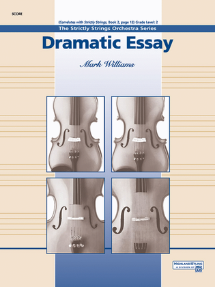Book cover for Dramatic Essay