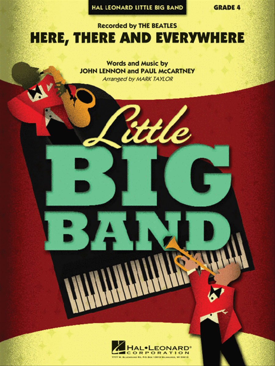 Here, There and Everywhere Big Band scores gallery preview page 1
