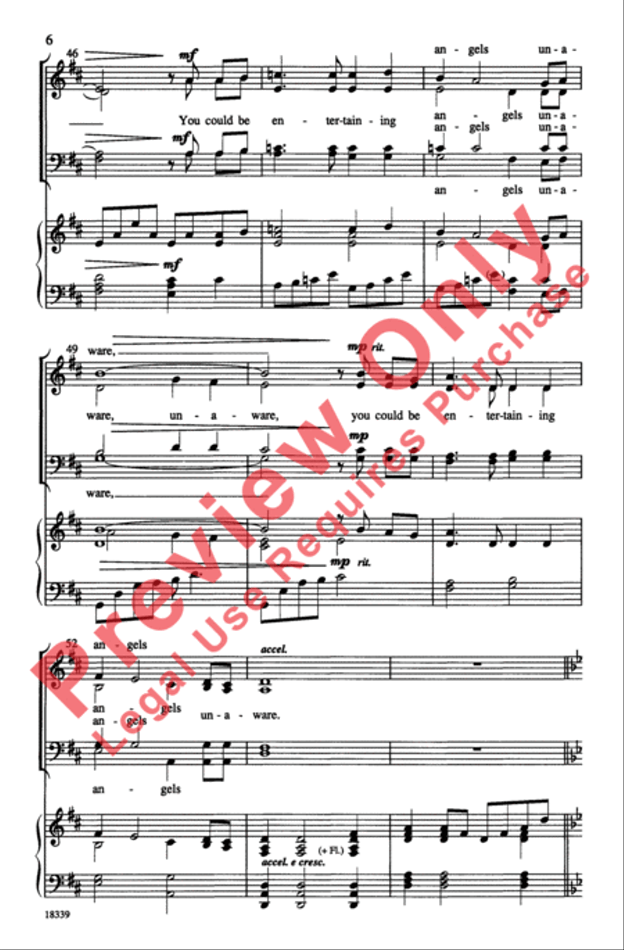 Love One Another Love One Another 4-Part scores gallery preview page 6