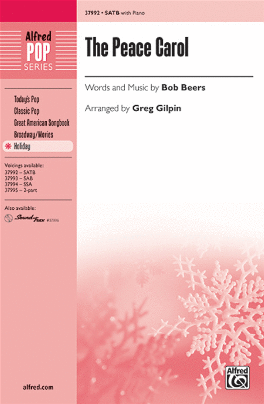 The Peace Carol 4-Part scores gallery preview page 1
