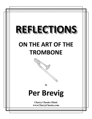 Book cover for REFLECTIONS ON THE ART OF THE TROMBONE