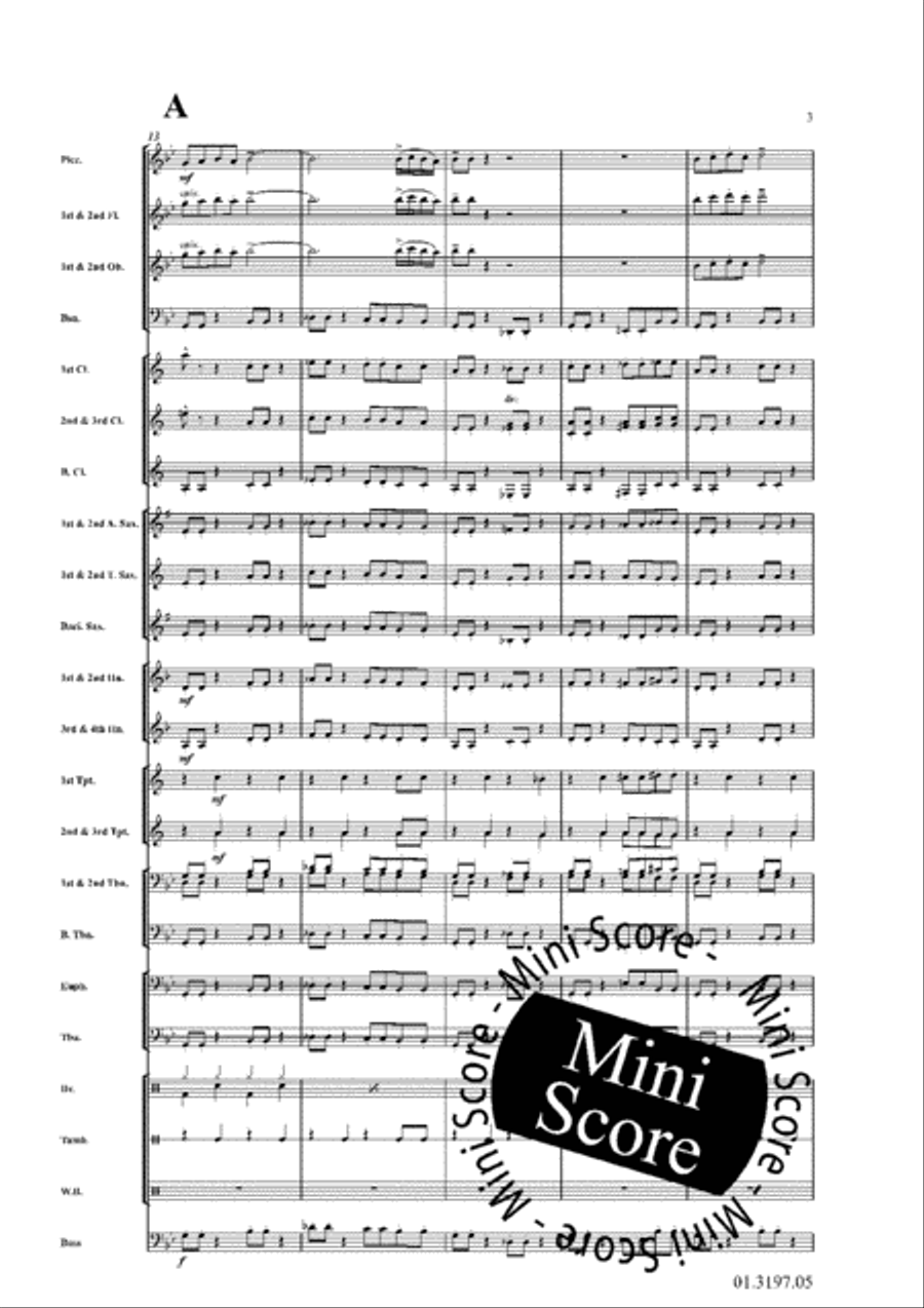 Joy Ride Concert Band scores gallery preview page 7