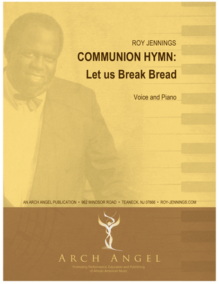Book cover for Communion Hymn: Let Us Break Bread