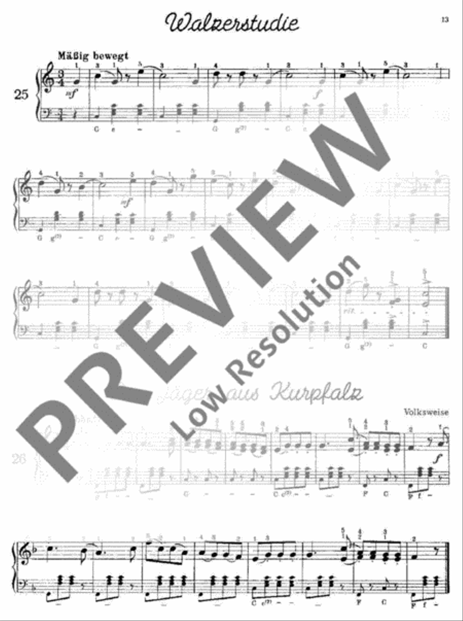 Für kleine Leute Accordion scores gallery preview page 14