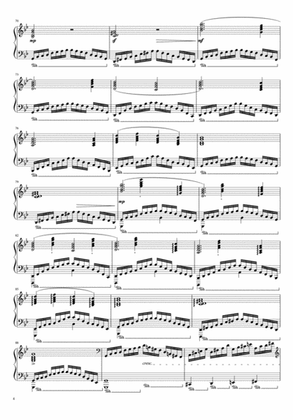 Piano Sonata No. 1 "Recluse", Second Movement