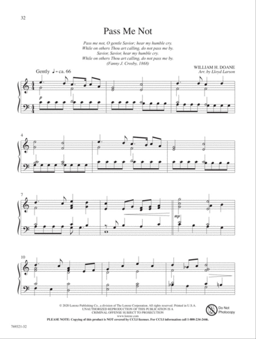 Ever in Joyful Song! Piano Solo scores gallery preview page 13