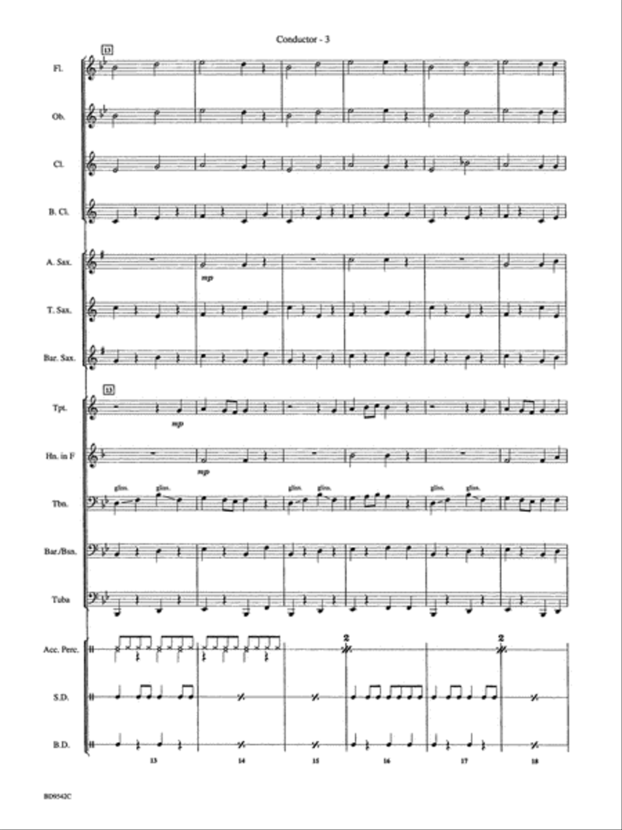 Trombo Mambo (Trombone Feature): Score Concert Band scores gallery preview page 5