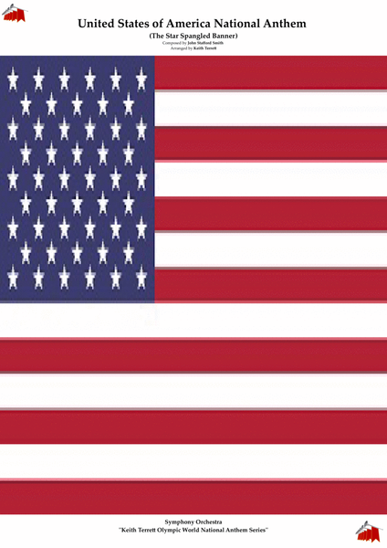 United States of America National Anthem for Symphony Orchestra (KT Olympic Anthem Series) image number null