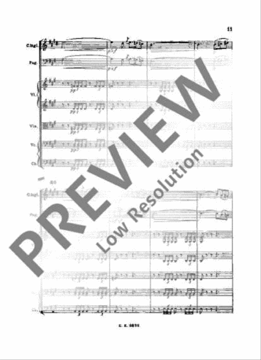 Capriccio Italien Orchestra scores gallery preview page 20