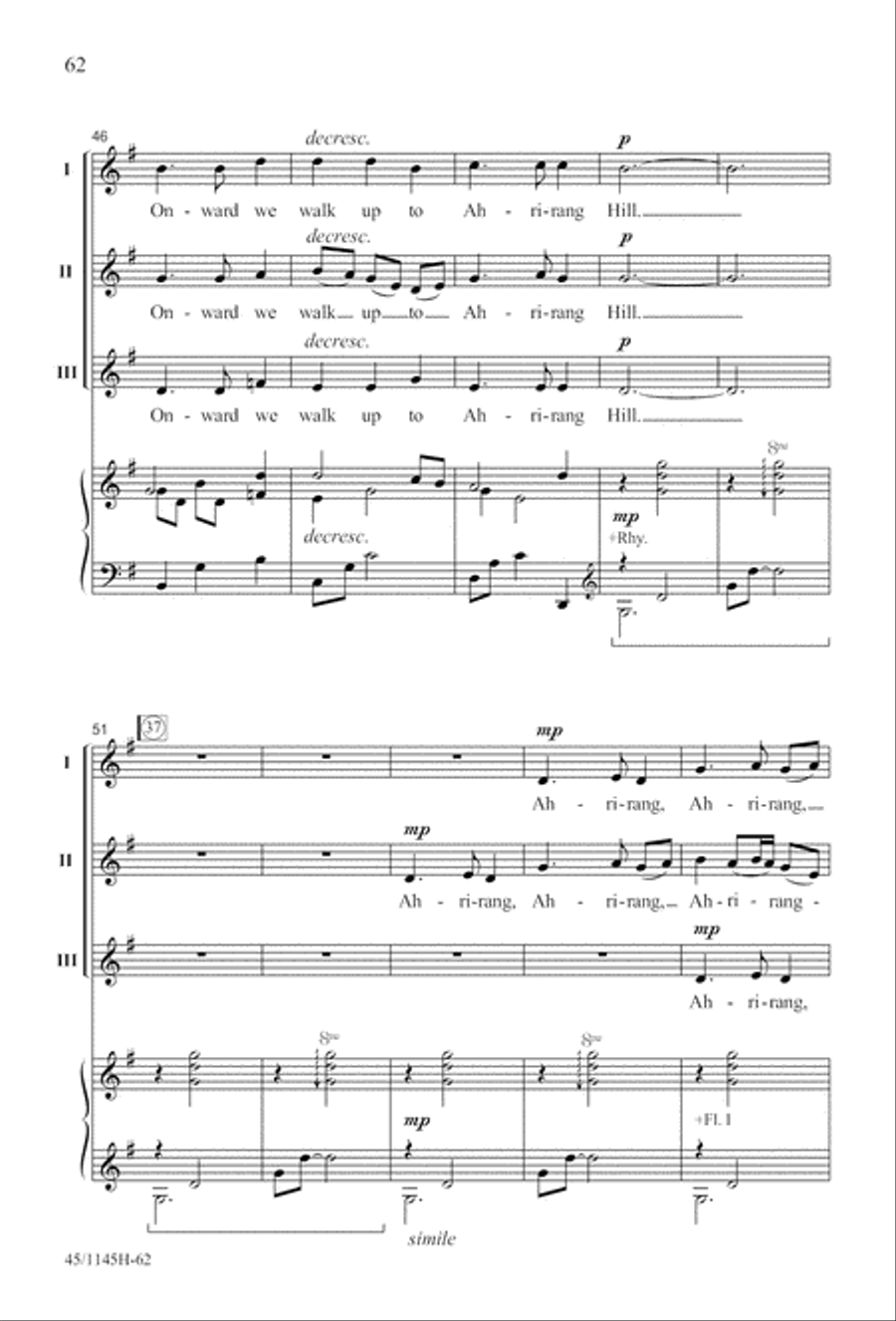 We Sing the World Around 2-Part scores gallery preview page 63