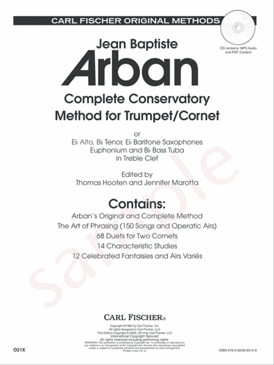 Complete Conservatory Method for Trumpet Trumpet scores gallery preview page 3