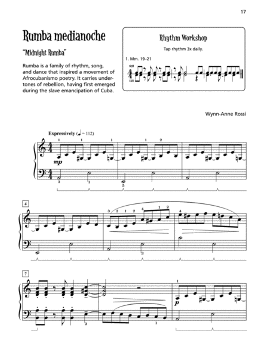 MAosica Latina, Book 4 Piano Solo scores gallery preview page 4
