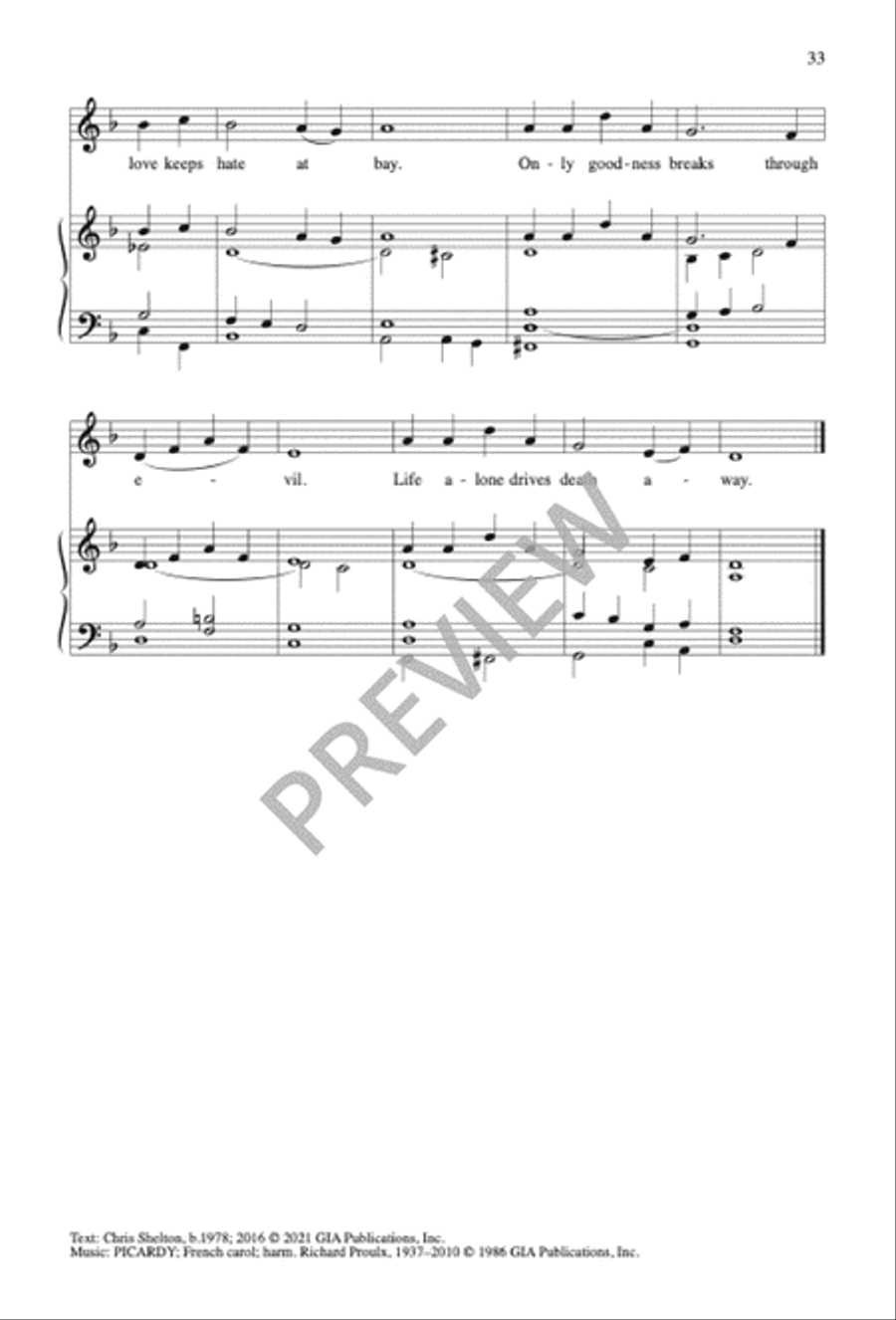 Sing No Empty Alleluias Sacred scores gallery preview page 30