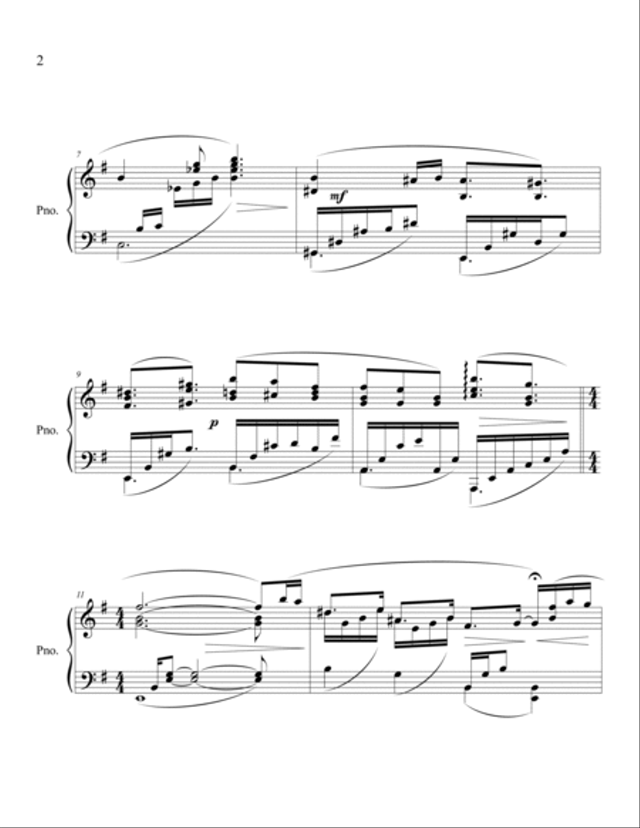 Piezas Intimas Piano Solo scores gallery preview page 3