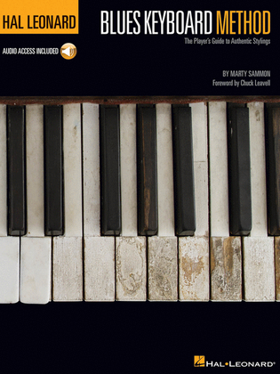 Book cover for Hal Leonard Blues Keyboard Method