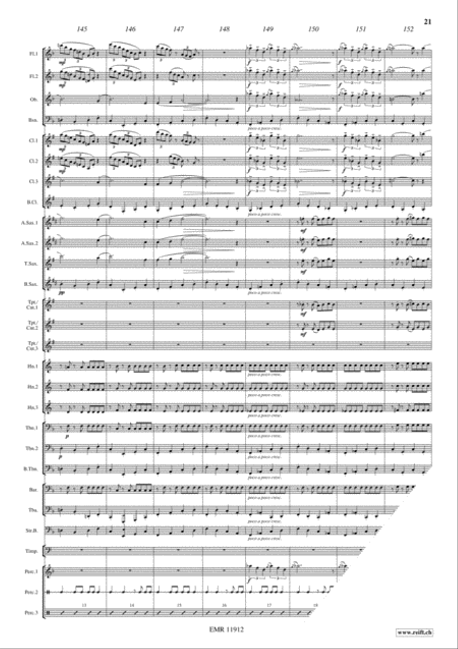 La Dolce Vita Concert Band scores gallery preview page 22