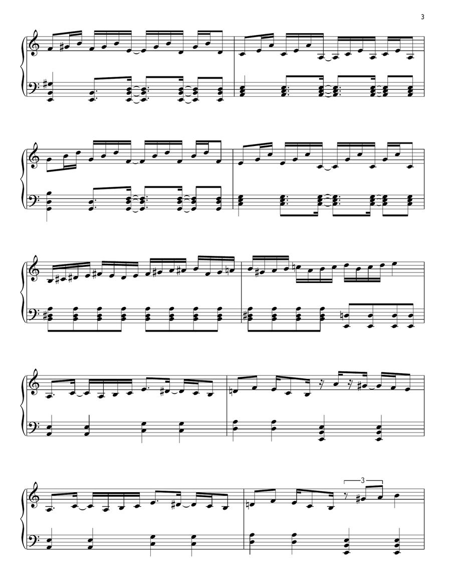 Diablo Rojo Diablo Rojo Piano Solo scores gallery preview page 3