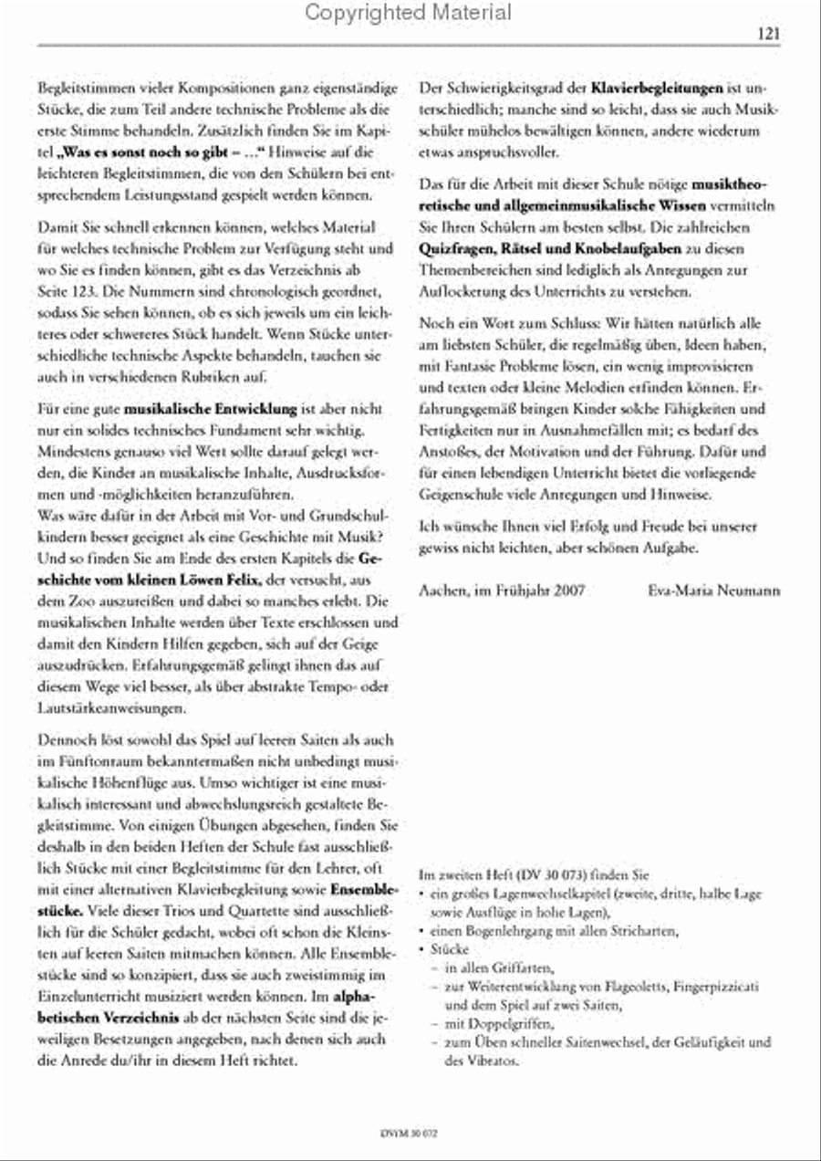 Geigenschule Violin Solo scores gallery preview page 6