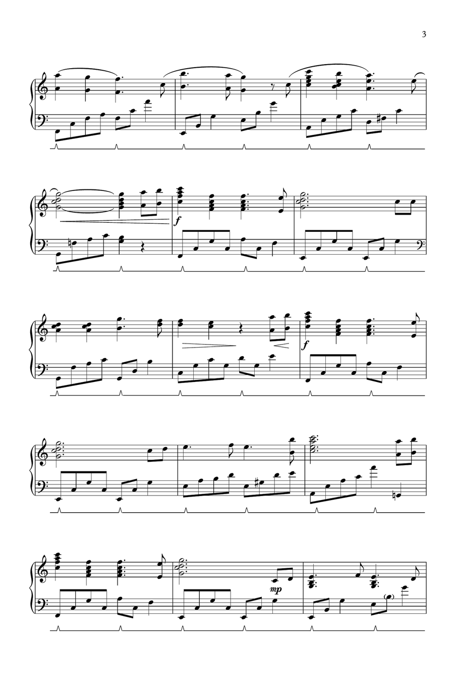 I See The Light Piano Solo scores gallery preview page 4