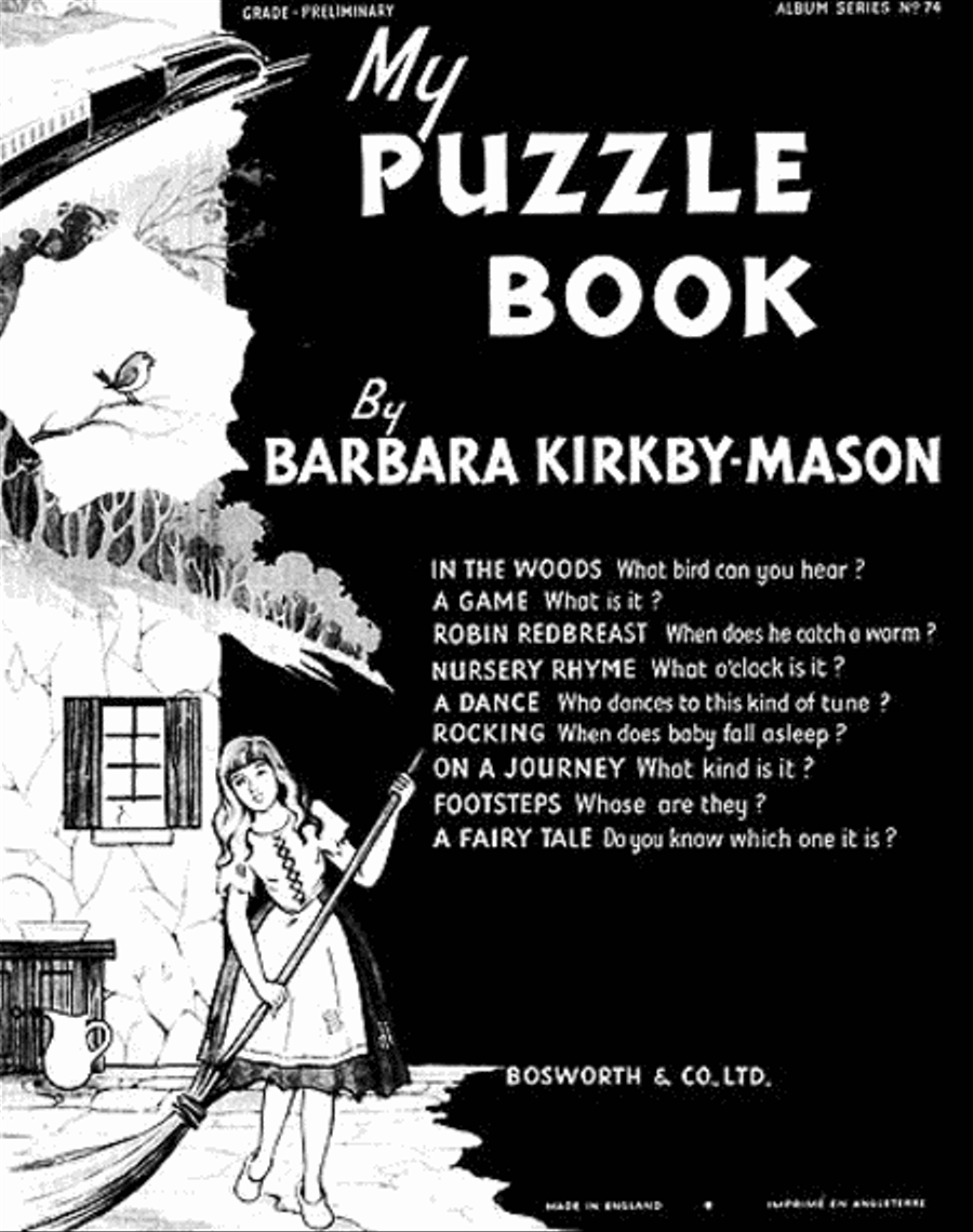 My Puzzle Book Grade 1 Piano Solo scores gallery preview page 1
