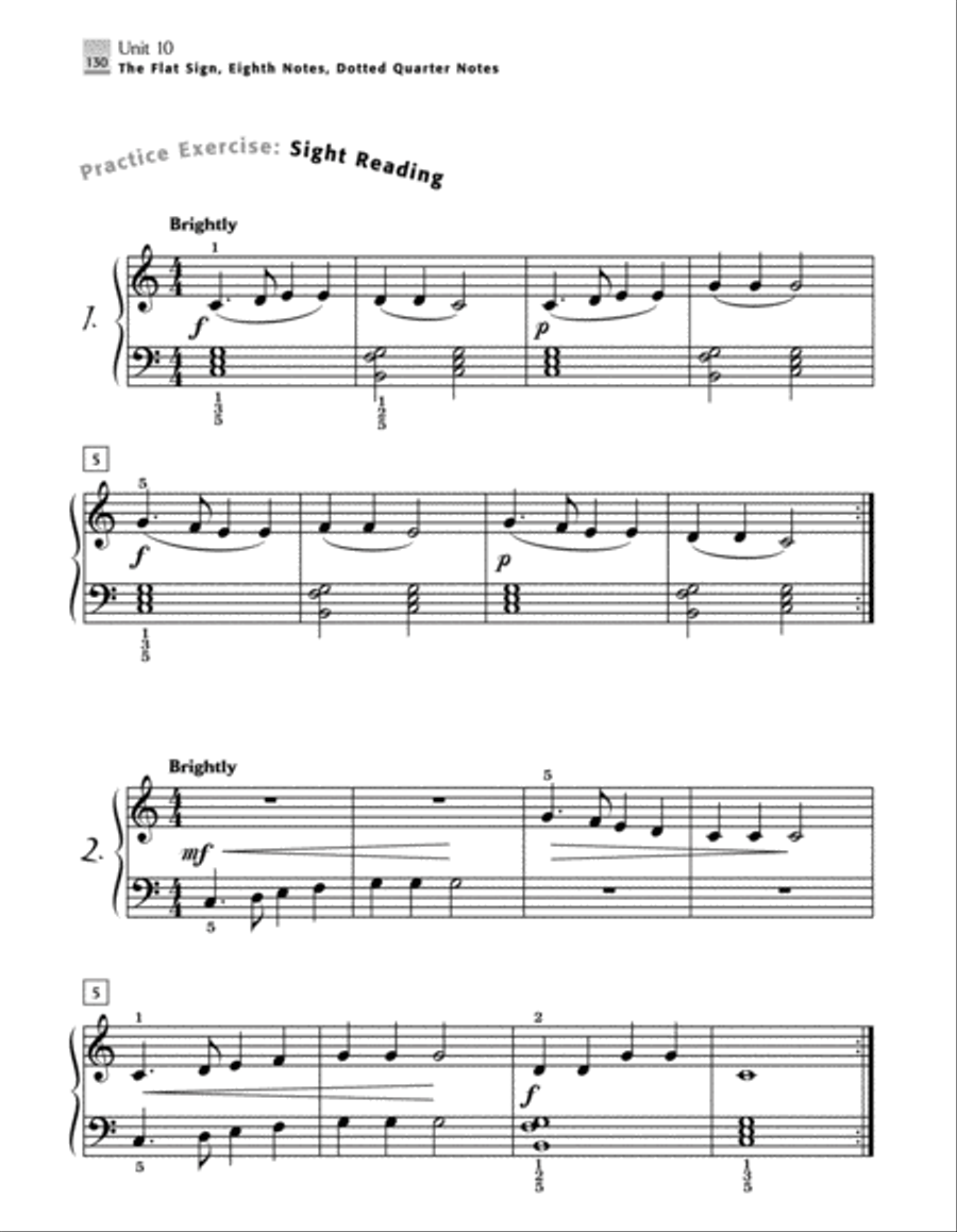 Alfred's Basic Adult Piano Course -- Play Piano Now!, Book 1 Piano Method scores gallery preview page 6