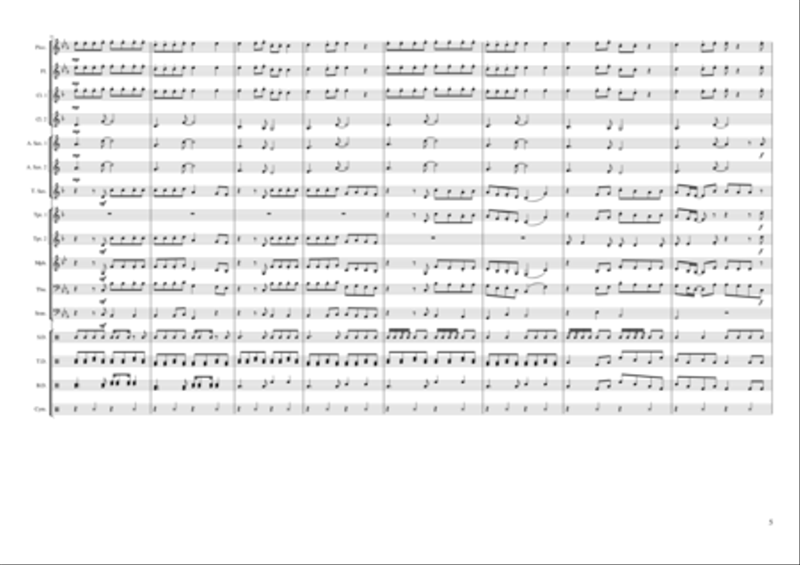 Kings & Queens Kings & Queens Marching Band scores gallery preview page 5