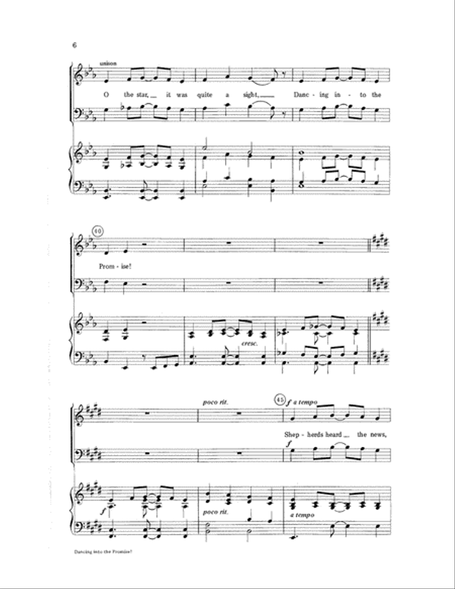 Dancing Into the Promise 3-Part scores gallery preview page 6