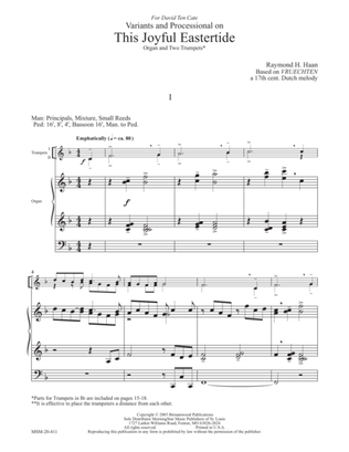 This Joyful Eastertide (Variants and Processional) (Downloadable)