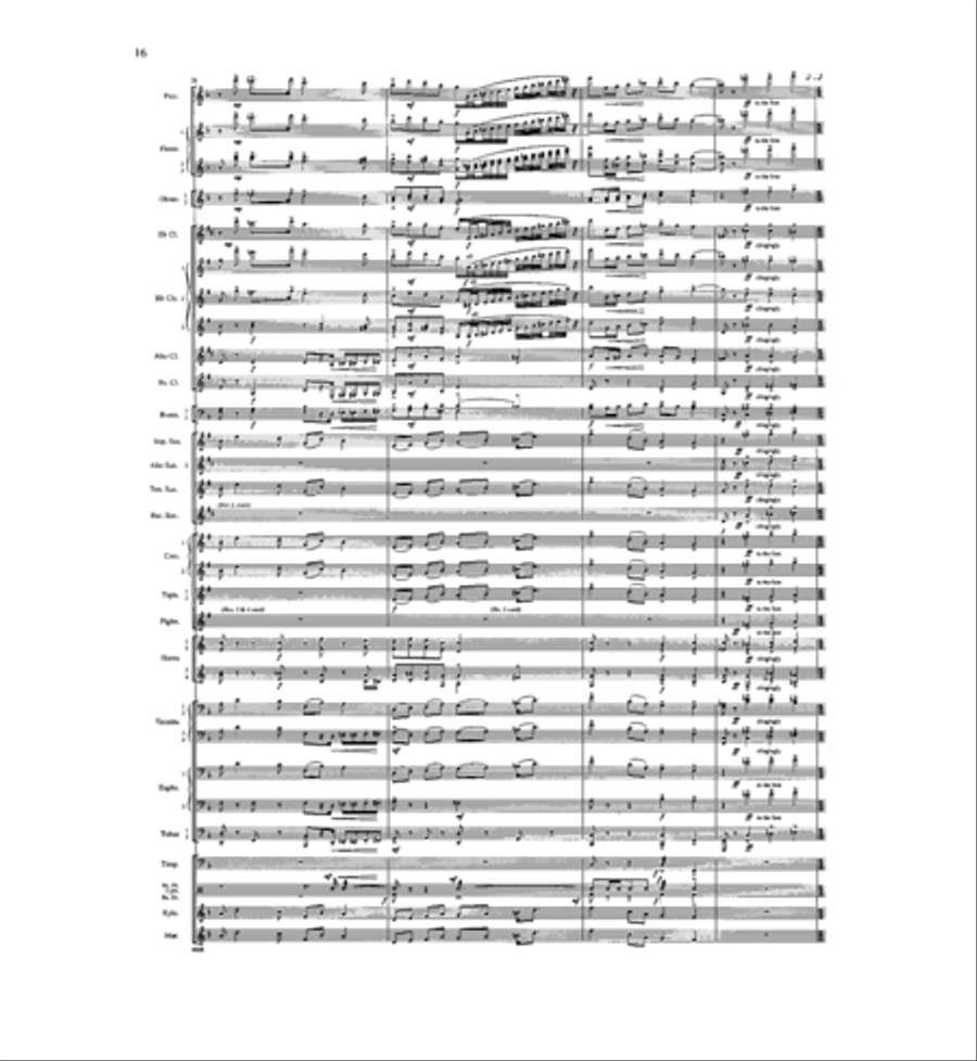 Handel in the Strand Handel in the Strand Concert Band scores gallery preview page 12