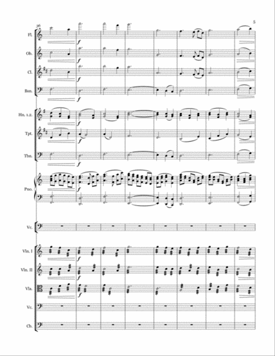 Solitude (for cello and chamber orchestra) Chamber Orchestra scores gallery preview page 5
