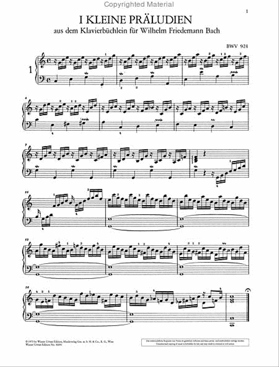 Small Preludes and Fughettas Chamber Music scores gallery preview page 2