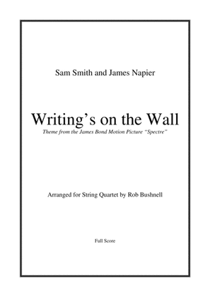 Book cover for Writing's On The Wall from the film SPECTRE