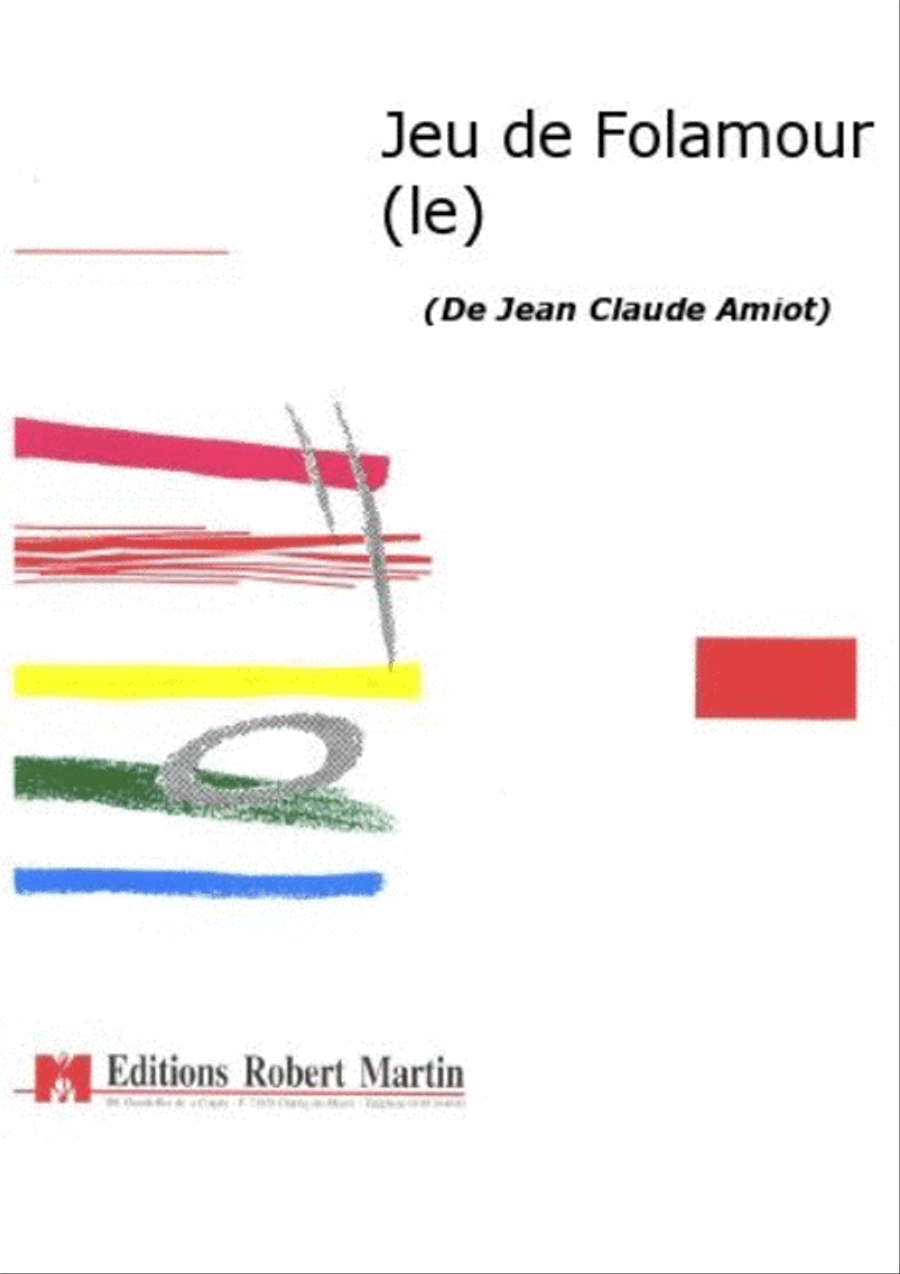 Jeu de Folamour (le) Choir scores gallery preview page 2