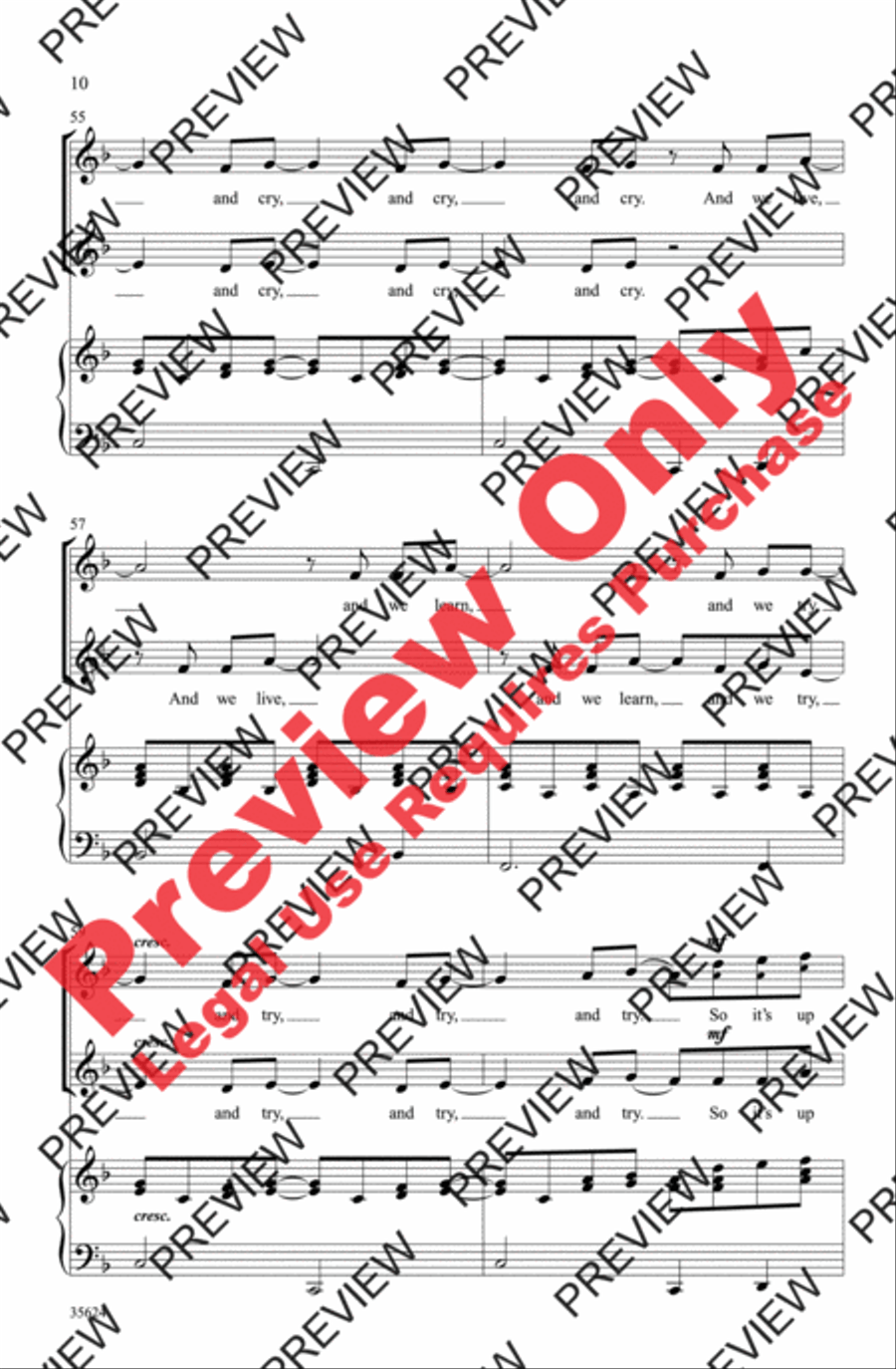 Baby! A Medley of Justin Bieber Hits 2-Part scores gallery preview page 10