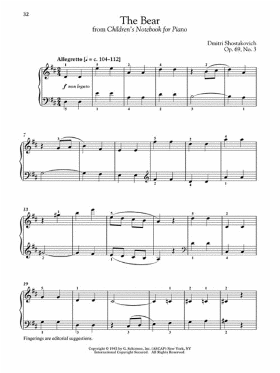 The 20th Century – Upper Elementary Level Piano Solo scores gallery preview page 8