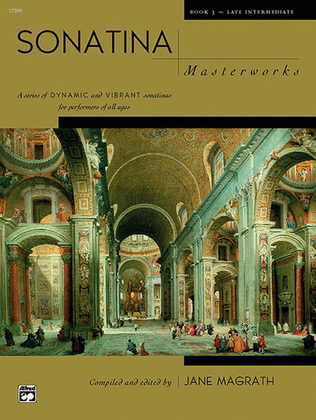 Book cover for Sonatina Masterworks, Book 3