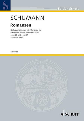 Book cover for Romanzen Op. 69, u. 91