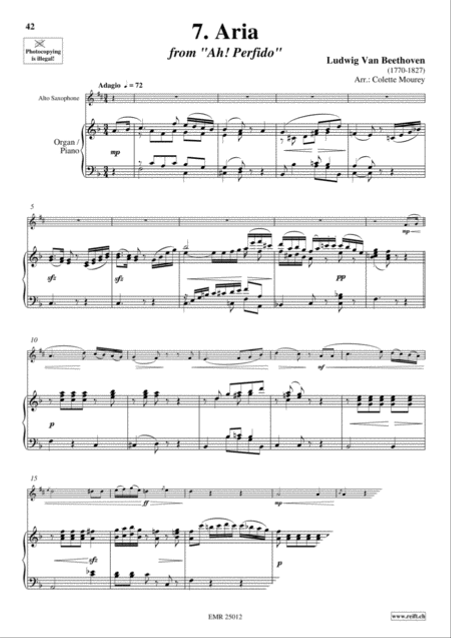 40 Greatest Classic Hits Vol. 1 Alto Saxophone scores gallery preview page 9