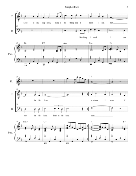 Shepherd Me (2-part choir - (TB) image number null