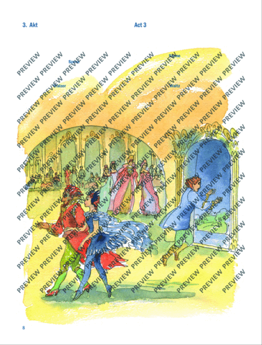 Swan Lake Swan Lake Piano Solo scores gallery preview page 9