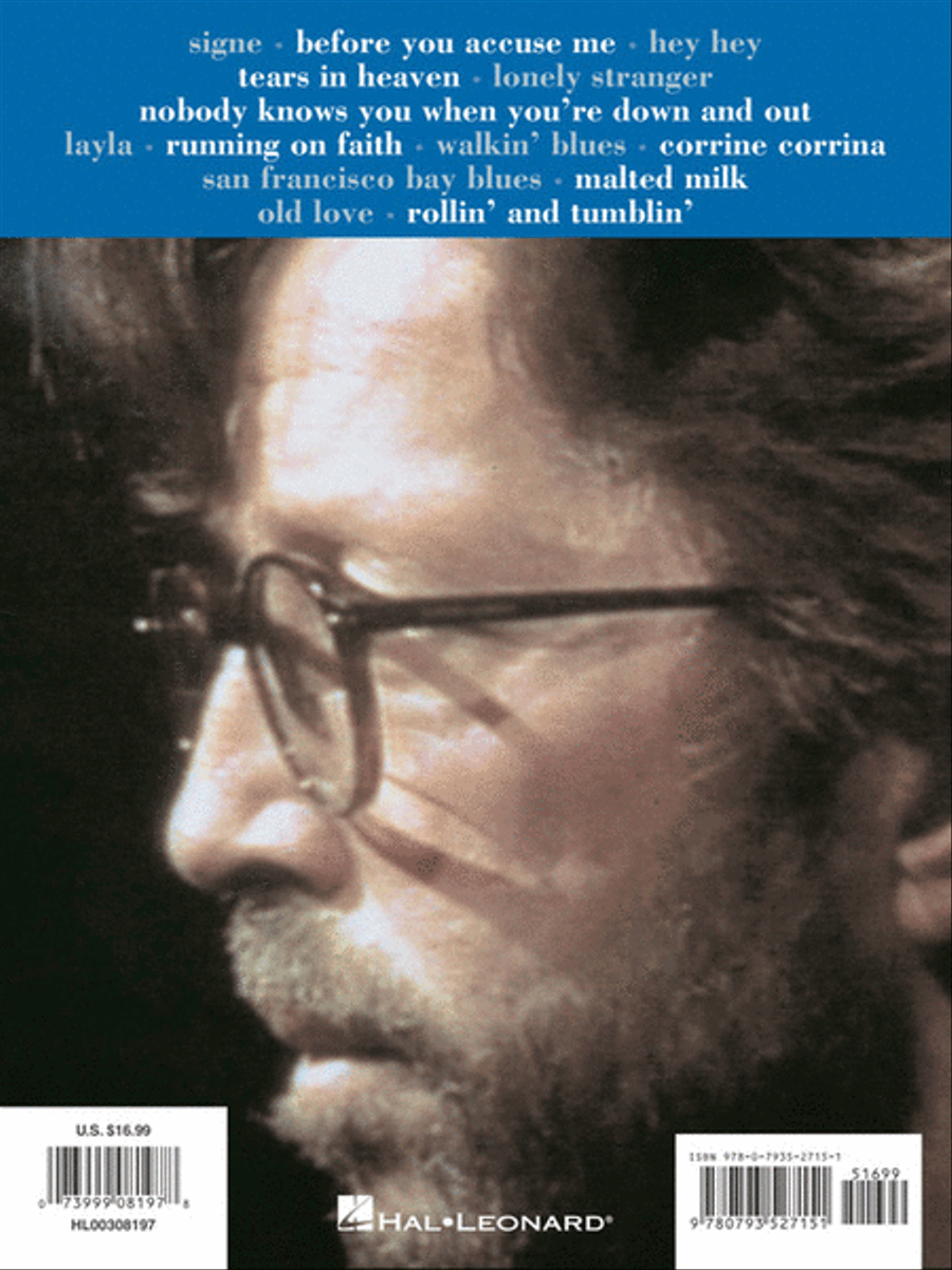 Eric Clapton – Unplugged Piano, Vocal, Guitar scores gallery preview page 8