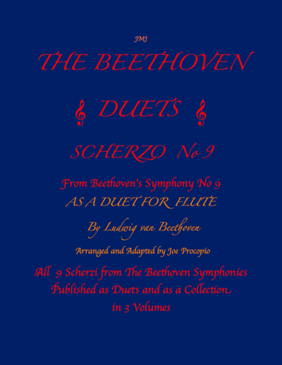 The Beethoven Duets For Flute Scherzo No. 9 image number null