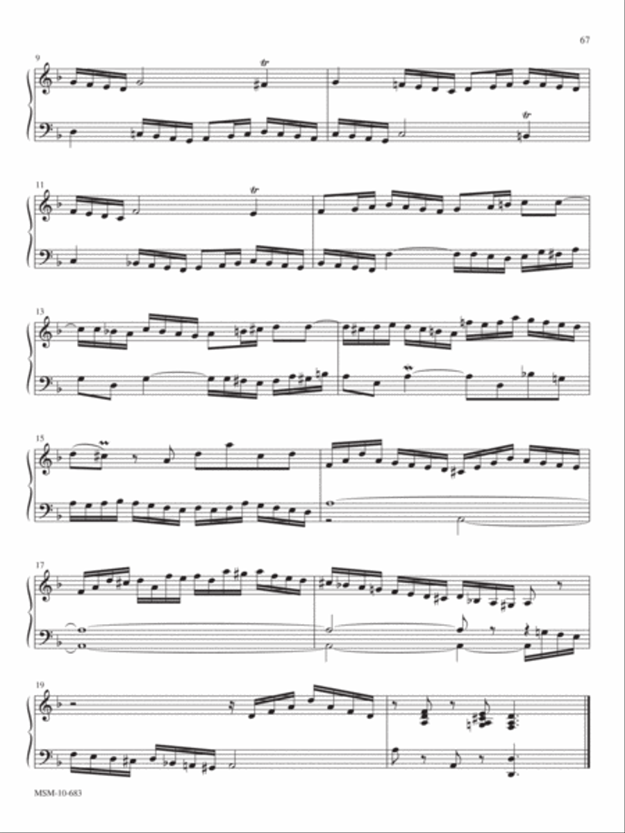 Vater unser im Himmelreich Organ scores gallery preview page 2